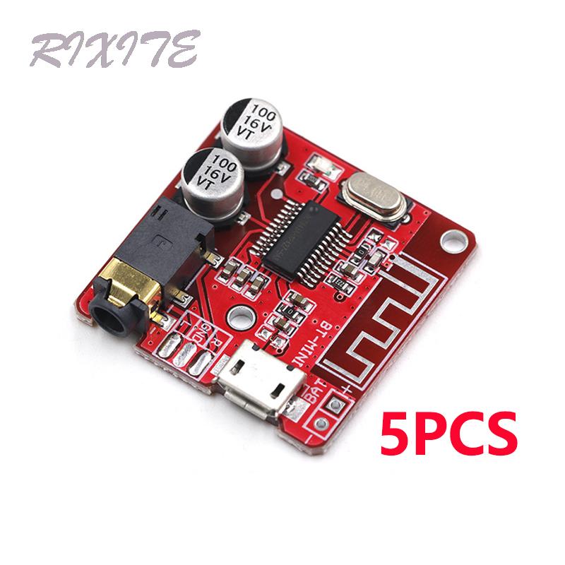 Portable Amplifier Mini - 5PCS XY-BT-Mini Bluetooth 5.0 오디오 수신기