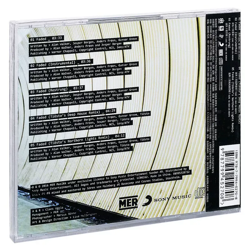 앨런 워커의 Lost CD 앨범 유럽 및 미국 팝 전자 - Audio With Music 리뷰 및 가격
