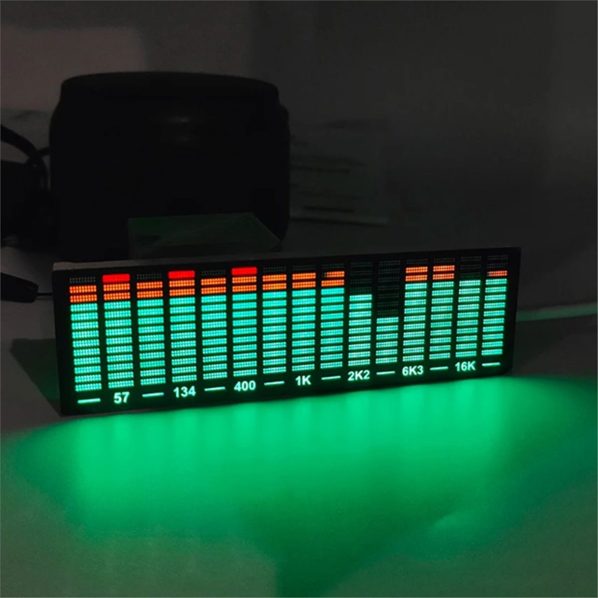 음악 스펙트럼 LED 픽업 음성 제어 리듬 분석기 라이 - Audio With Music 리뷰 및 가격