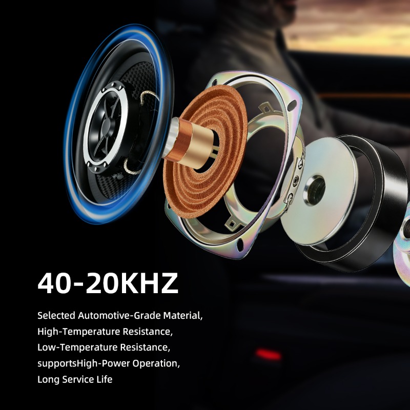 2개 6.5인치 동축 스피커 300W 4옴 HIFI 범 - Audio Universal Music 리뷰 및 가격