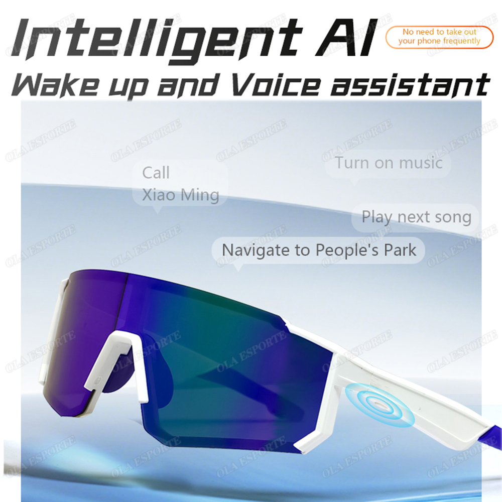 새로운 야외 사이클링 블루투스 스마트 안경 기술, 음성 - Mix Audio Music 리뷰 및 가격