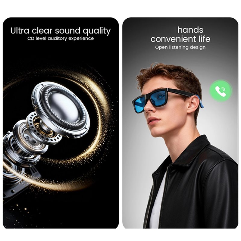 AI 스마트 오디오 안경 터치로 색상 변경 가능 IP6 - Audio Music Bluetooth 리뷰 및 가격