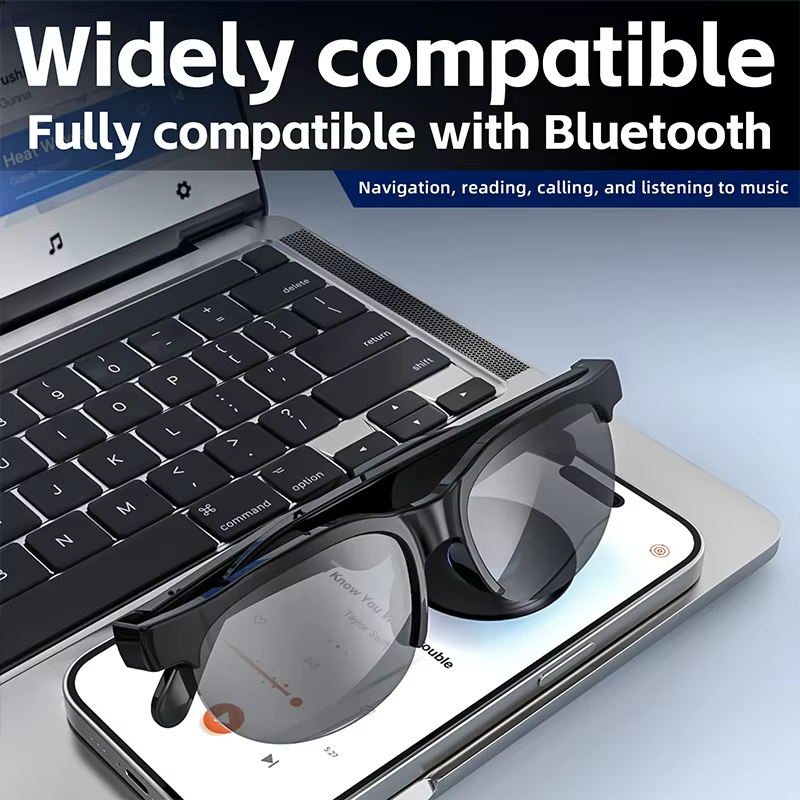 AI 번역 스마트 오디오 안경, 블루투스 음악 재생 및 - Audio Music Bluetooth 리뷰 및 가격