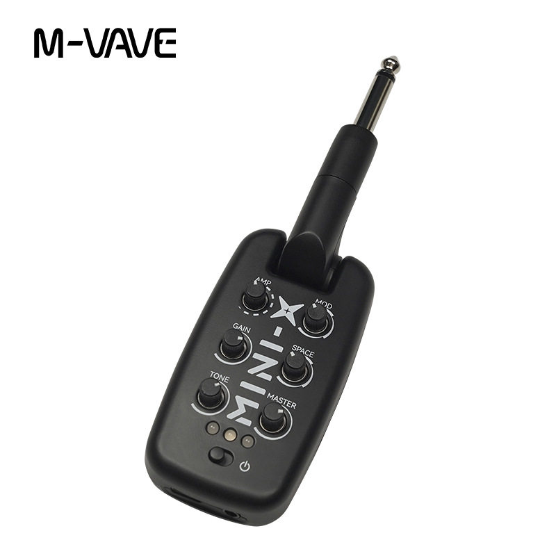 새로운 M-Vave 미니-X 헤드폰 앰프 기타 베이스  - Portable Amplifier Mini 리뷰 및 가격