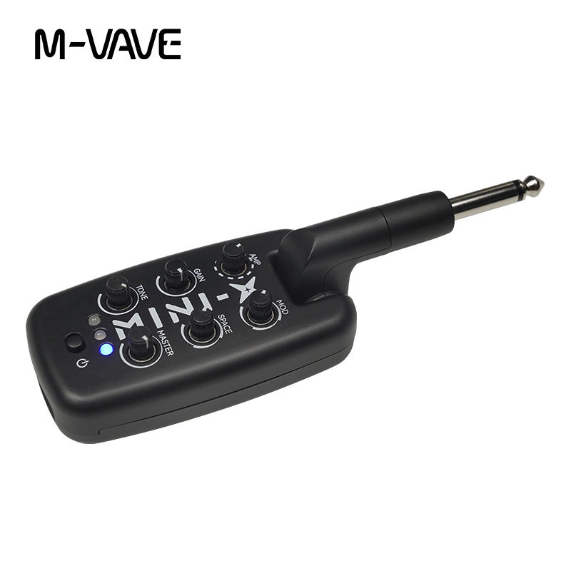 새로운 M-Vave 미니-X 헤드폰 앰프 기타 베이스  - Portable Amplifier Mini 리뷰 및 가격